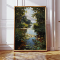 Serenity Along The Water's Edge