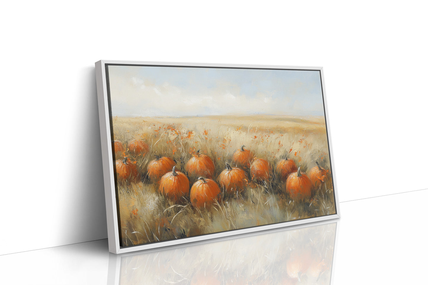 Autumn's Treasures Rest In Golden Fields