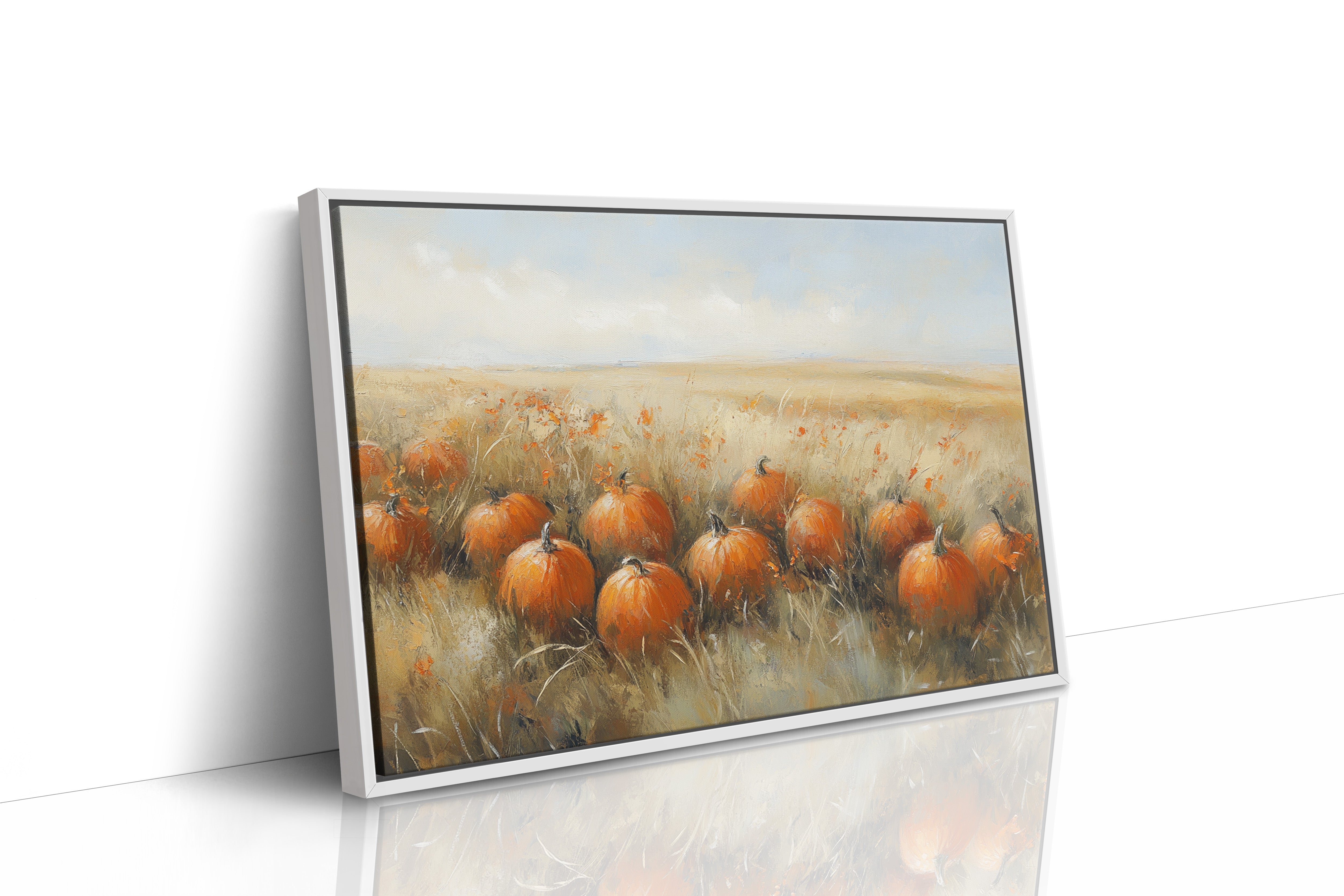 Autumn's Treasures Rest In Golden Fields