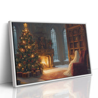 Silent Night In The Library Castle