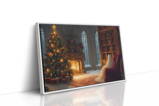 Silent Night In The Library Castle