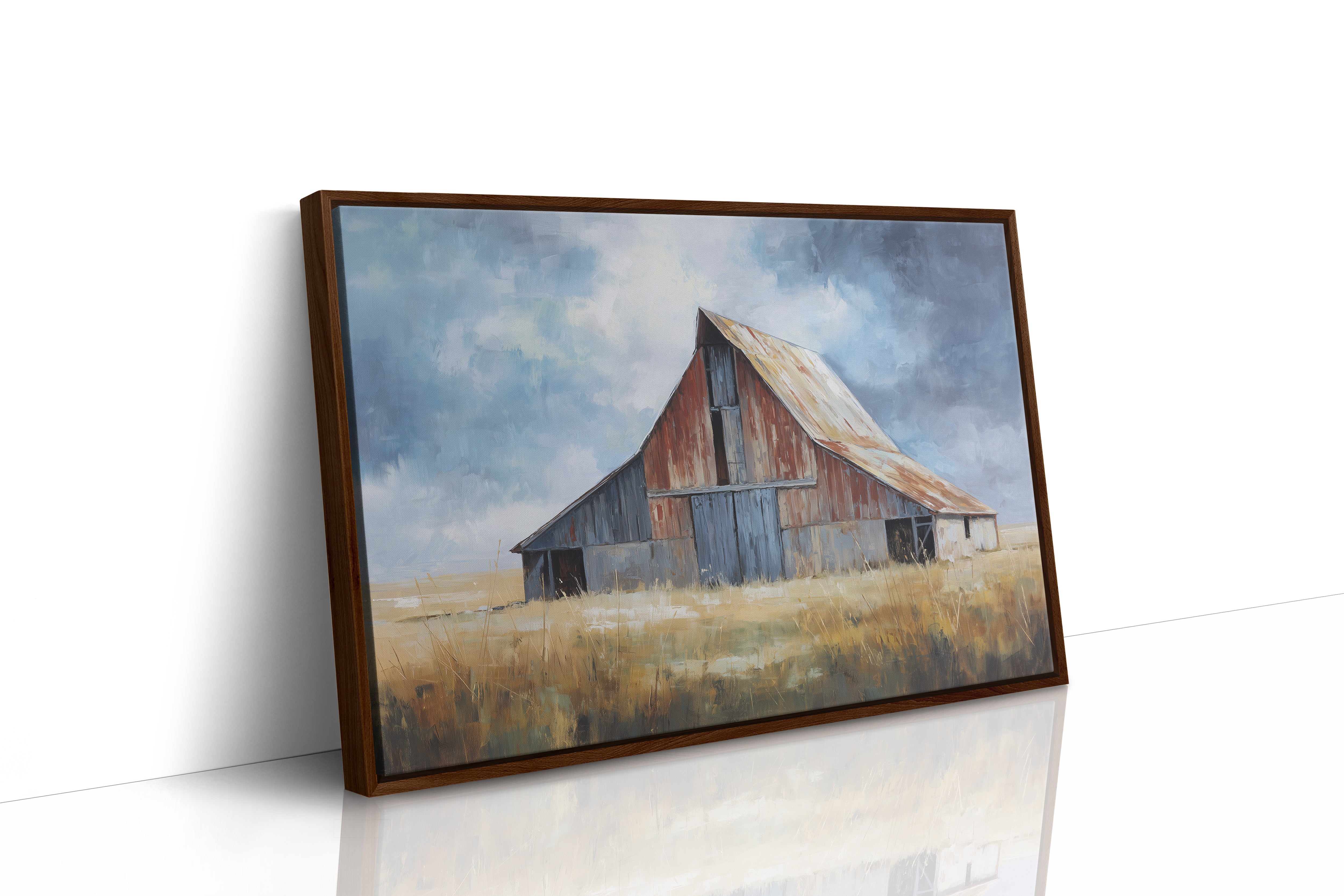 Weathered Sentinel of Prairie Solitude