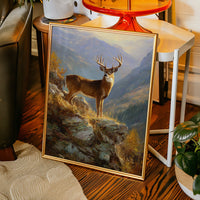 Autumn Light Crowns Mountain King