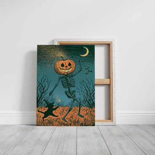 Jack-o'-Lantern Bone Dance