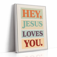 Faith Speaks In Color Blocks