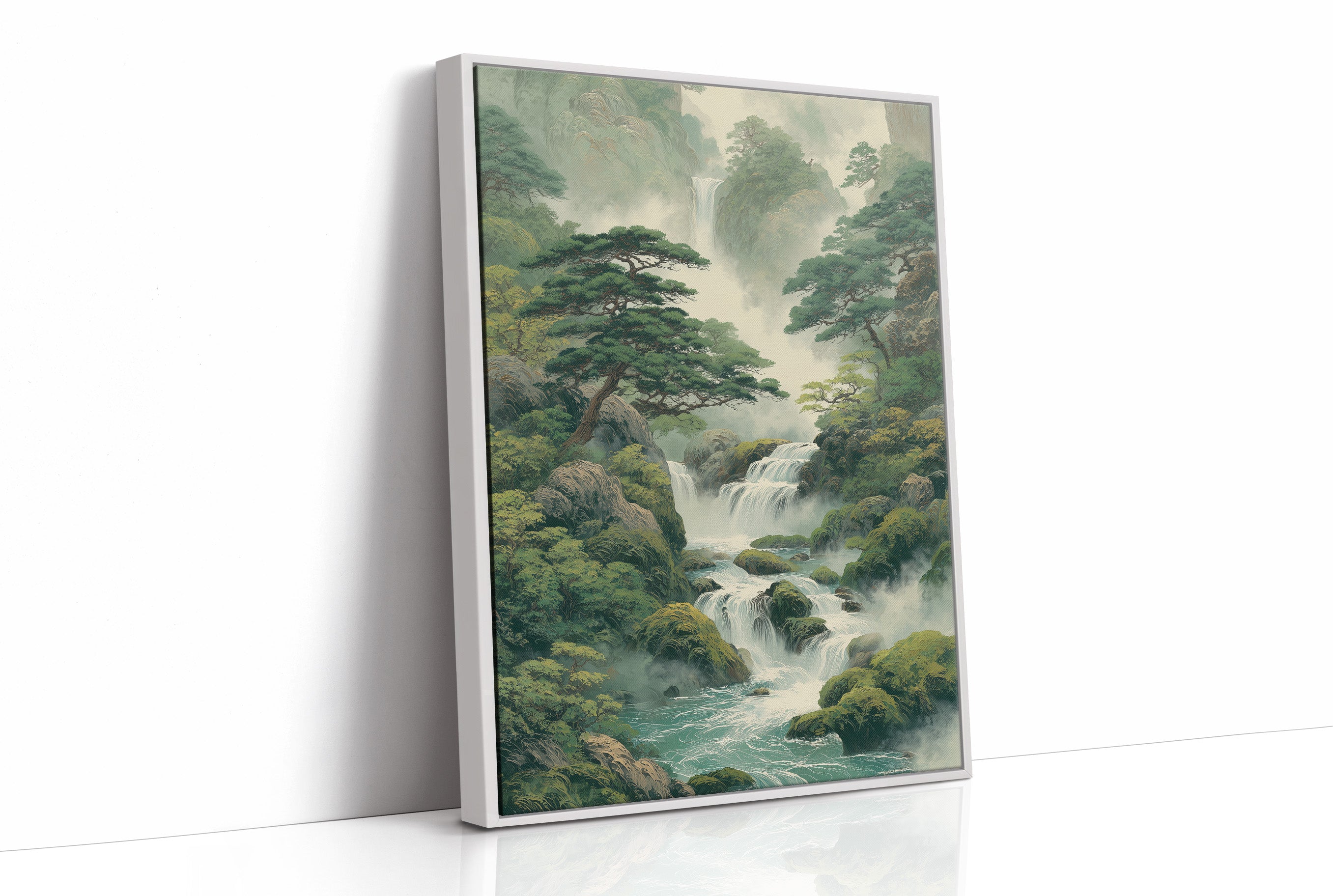 Cascading Waters Meet Urban Spirits