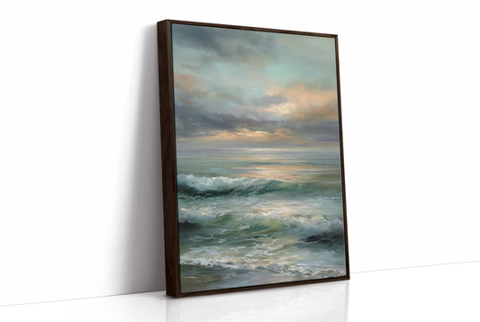 Seafoam Dances With Morning Light