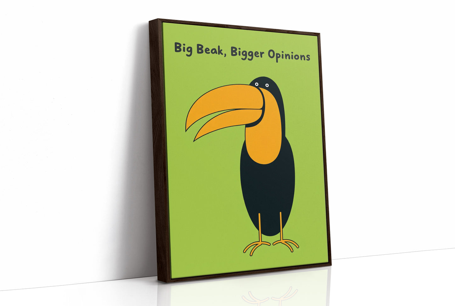Big Beak, Bigger Opinions