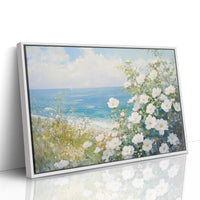Coastal Roses Dance With Waves