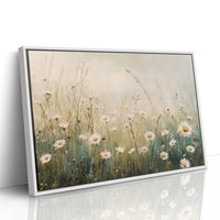Morning Light Dances Through Daisies