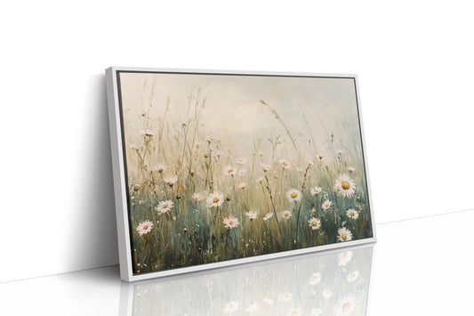 Morning Light Dances Through Daisies