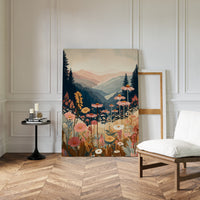 Fields Where Mountains Embrace Light