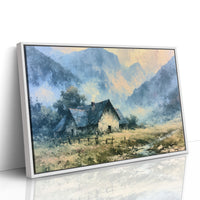 Cottage Beneath the Blue Peaks