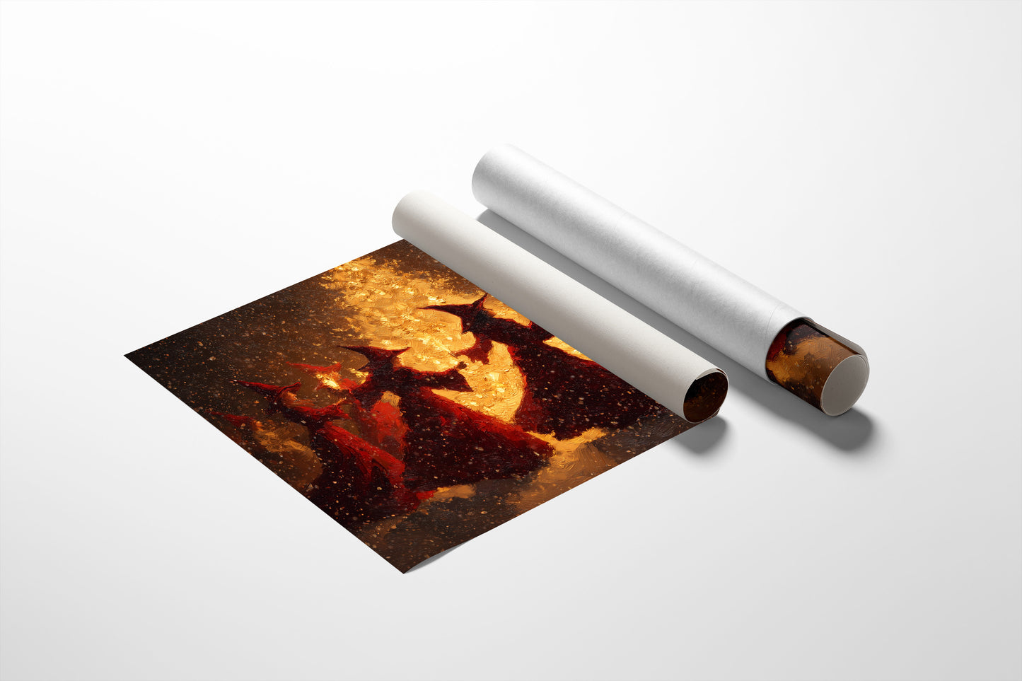 Witches Dance By Harvest Flames