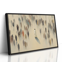 Alone Among The Gathered Crowd