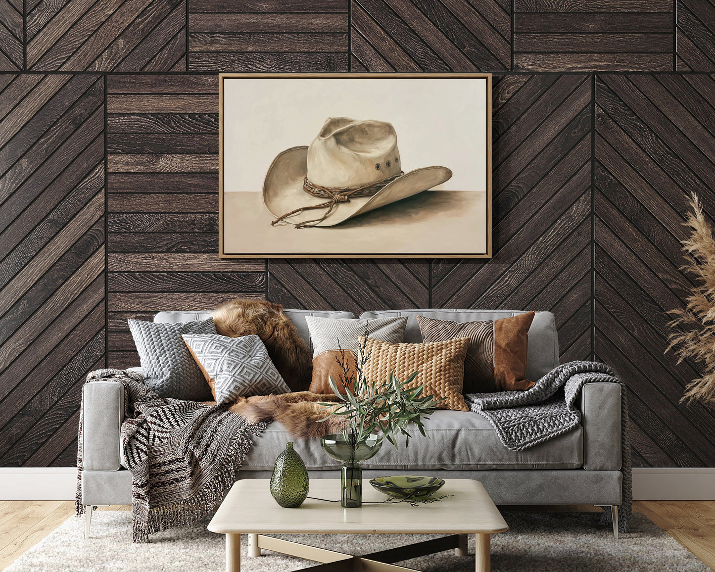 Weathered Leather Tells Ranch Tales