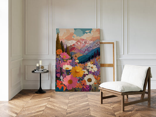 Mountains Cradle Blooming Secrets