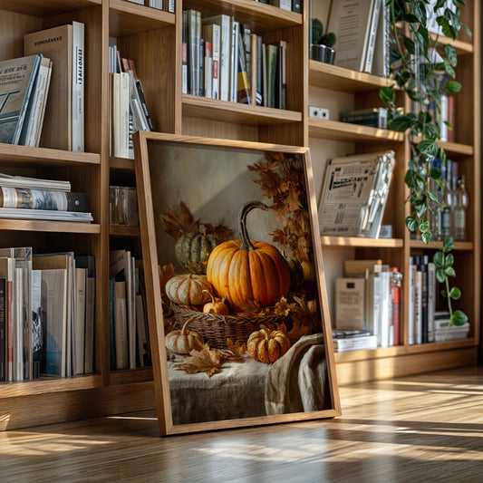 Harvest's Embrace in Autumn's Glow