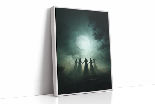 Moonlit Circle Of Ancient Ritual