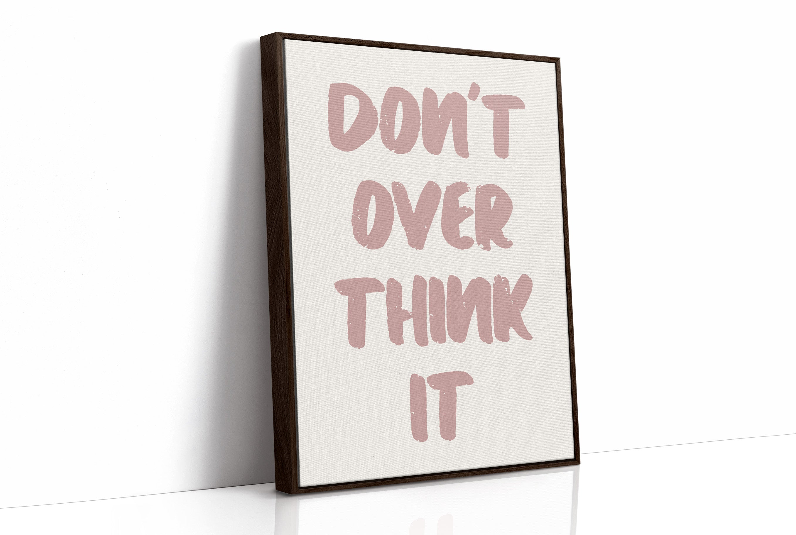 Don't Overthink It