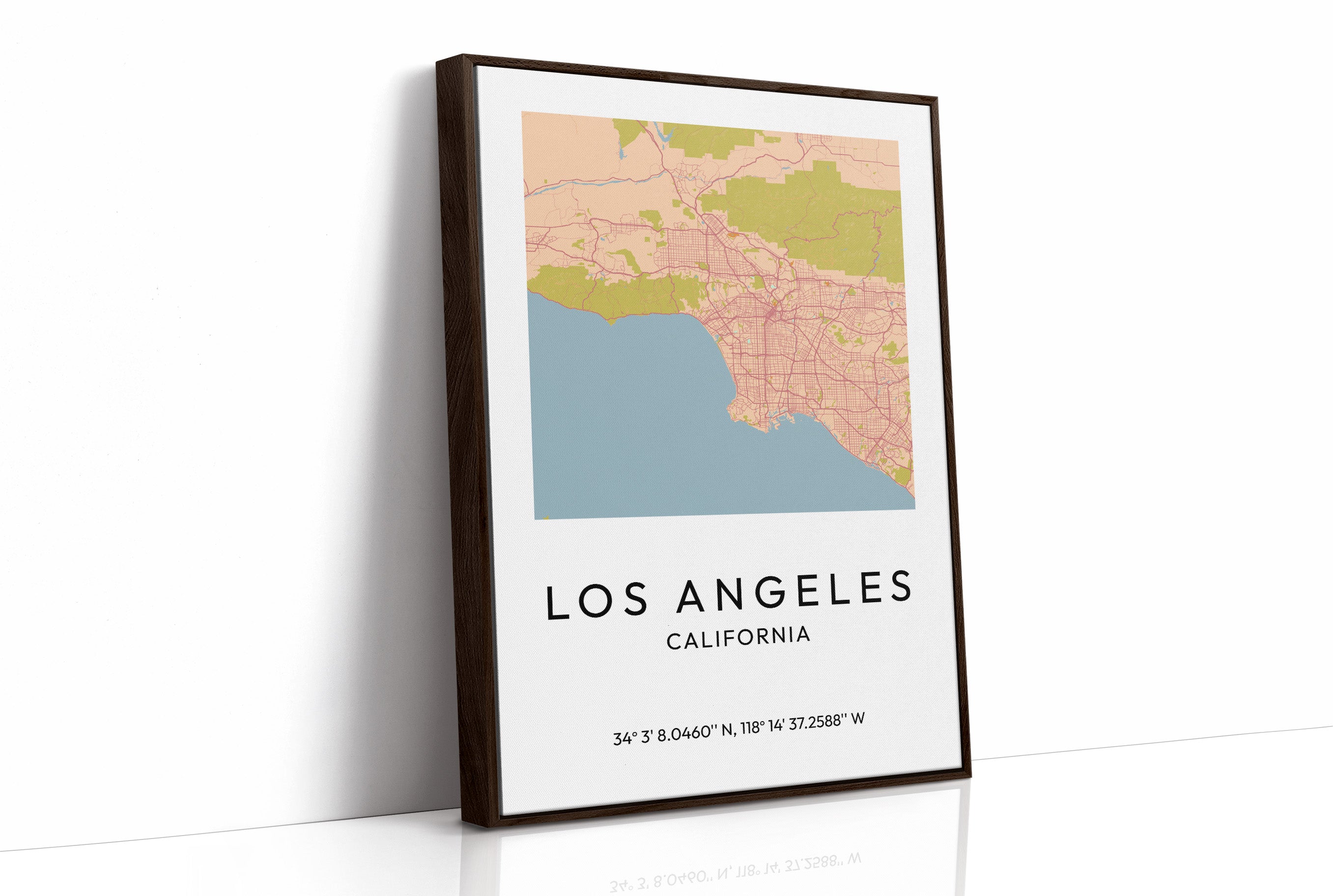 Los Angeles, Mapped in Amber
