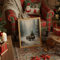 Winter Wagon Carries Forest Memories