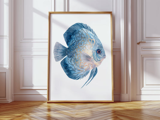 Beneath the Ocean's Brushstrokes