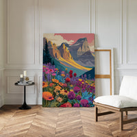 When Mountains Kiss the Meadow