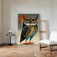 The Watcher Under Moonlit Patterns