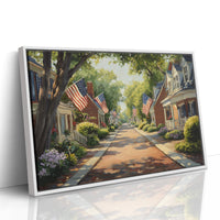 Summer Glory On Colonial Lane