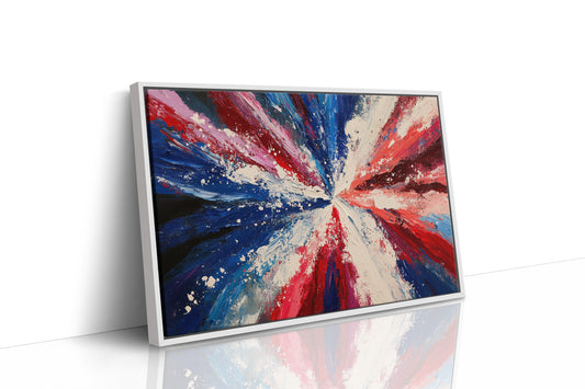 Freedom's Colors Dance At Dawn