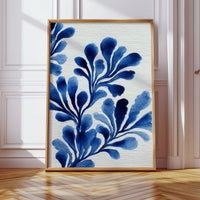Tidal Dances of Indigo Leaves