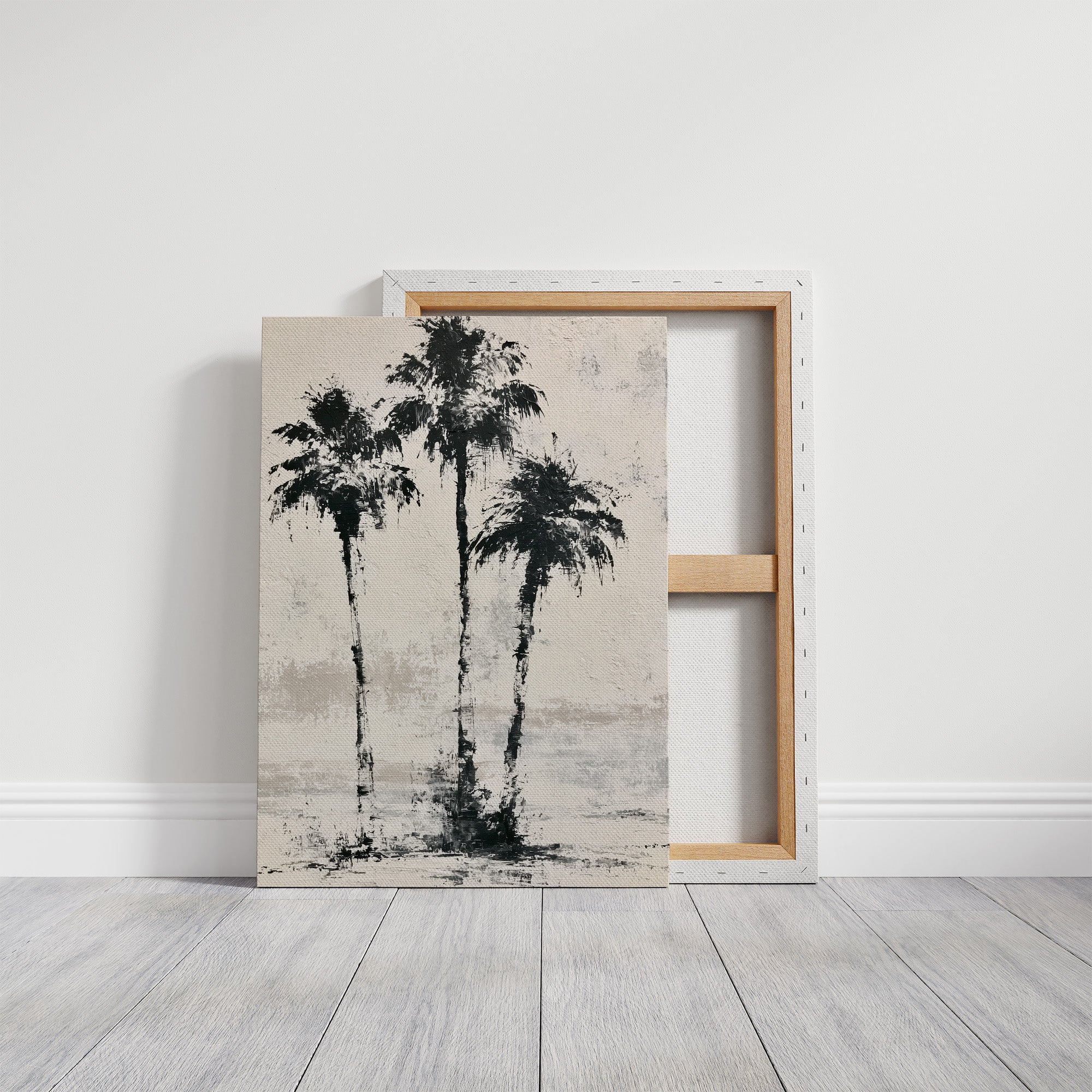 Palms Reaching for Center