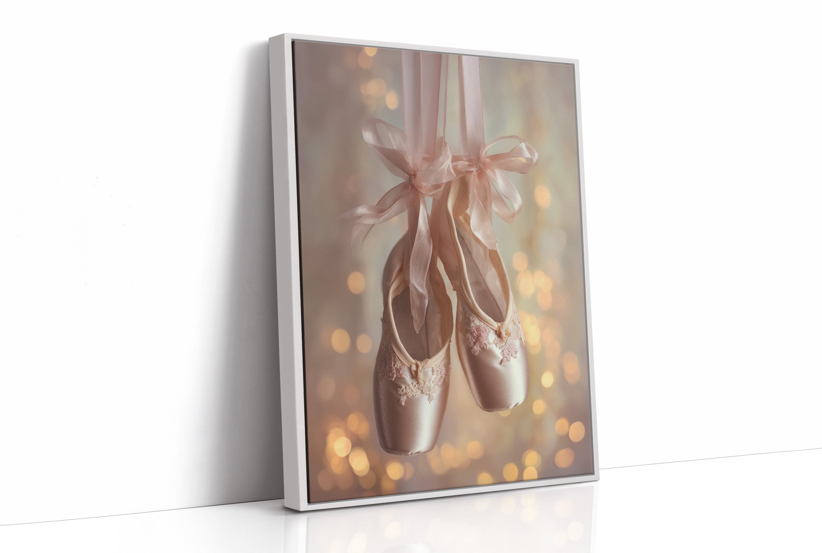 Blush Ribbons in Golden Glow