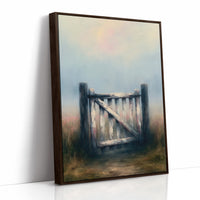 The Old Farm Gate at Dawn