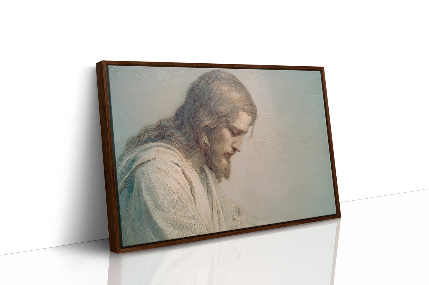 Quiet Portrait Among Beloved Pages