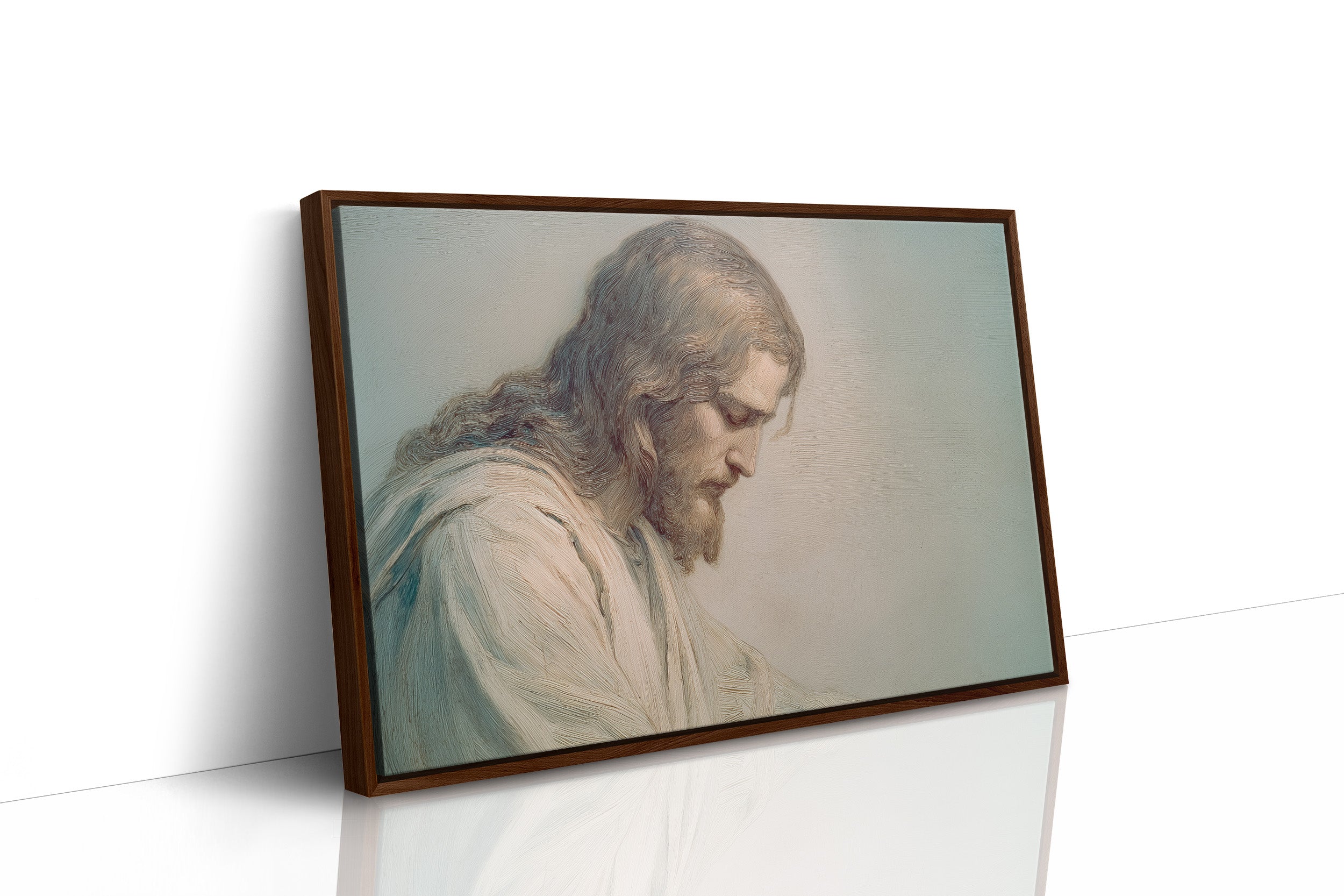 Quiet Portrait Among Beloved Pages