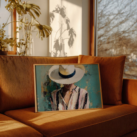 Sunlit Grace Behind Panama White
