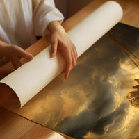 Sailors Brave The Tempest's Fury