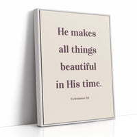 Words Bloom In Sacred Simplicity