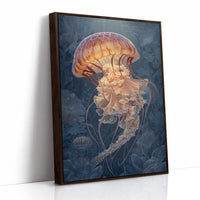 Luminous Dancer Of Ocean Depths