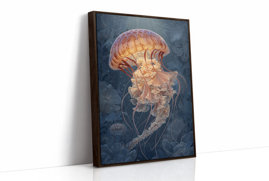 Luminous Dancer Of Ocean Depths