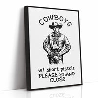 Cowboys With Short Pistols