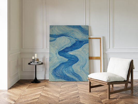 Currents of Blue and White