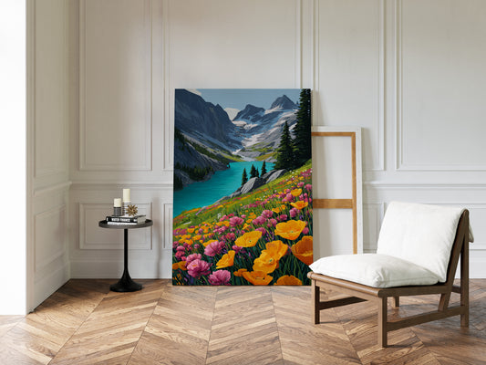 Beneath Peaks of Colorful Bloom