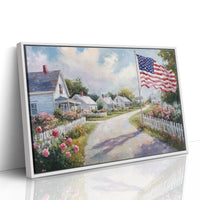 Where Roses Bloom and Flags Wave