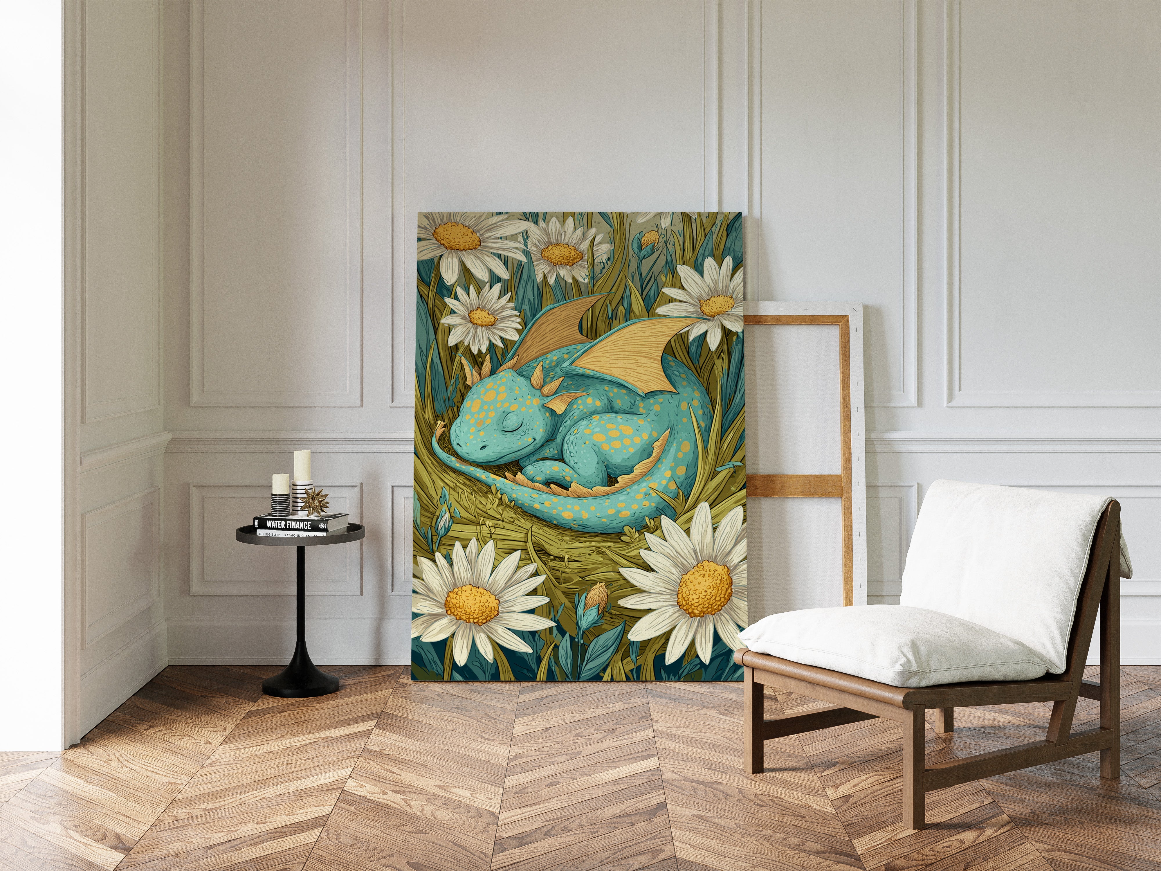 Nestled Among Daisy Dreams