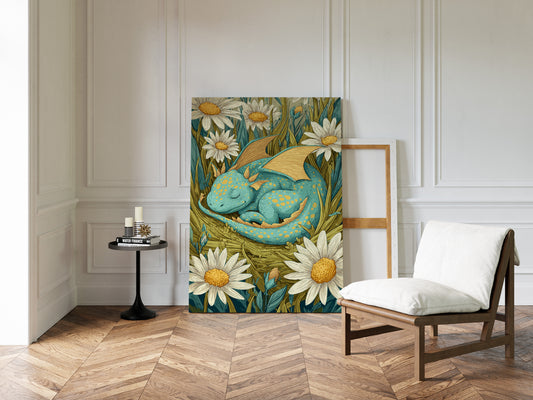 Nestled Among Daisy Dreams