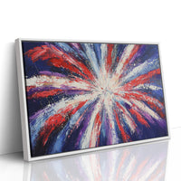 Starburst Symphony In Patriot Colors