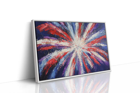 Starburst Symphony In Patriot Colors